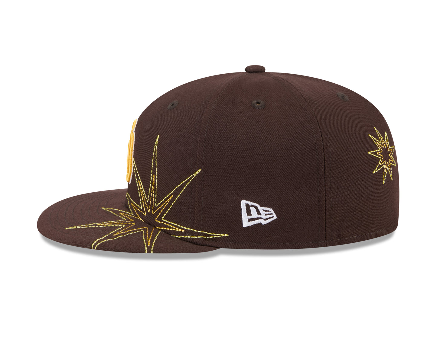 New Era - 59FIFTY Fitted Cap - SOLAR STARS - San Diego Padres - Brown