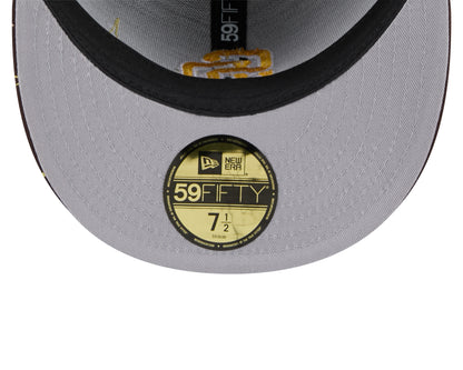 New Era - 59FIFTY Fitted Cap - SOLAR STARS - San Diego Padres - Brown