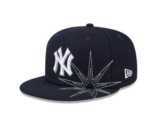 New Era - 59FIFTY Fitted Cap - SOLAR STARS - New York Yankees - Navy