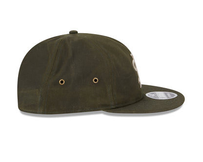 New Era - 9FIFTY Retro Crown - St. Louis Cardinals Waxed Canvas - Dark Olive