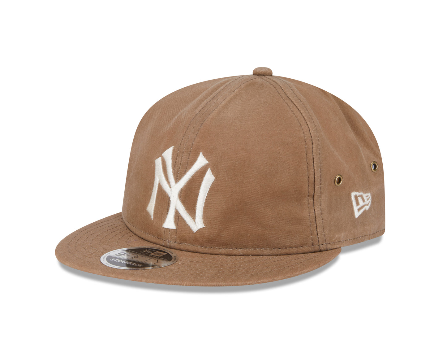 New Era - 9FIFTY Retro Crown - New York Yankees - Waxed Canvas - Khaki