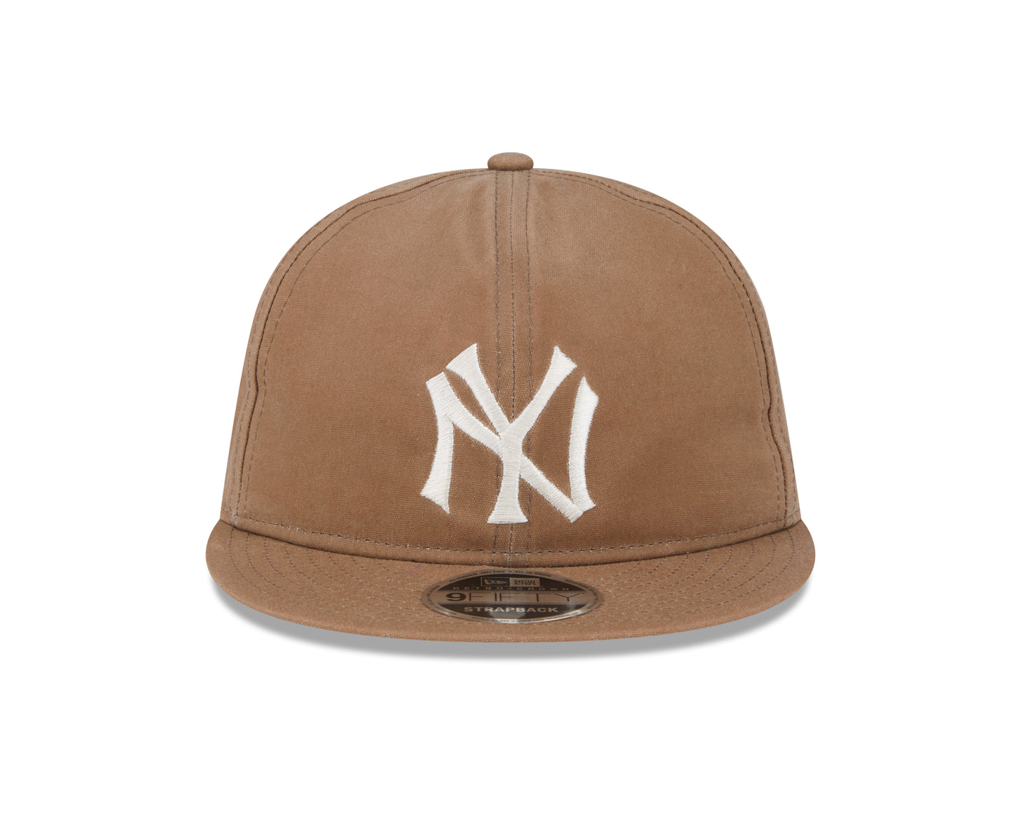 New Era - 9FIFTY Retro Crown - New York Yankees - Waxed Canvas - Khaki