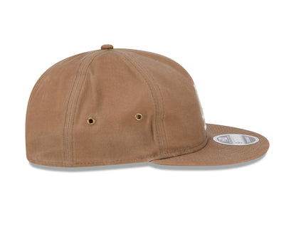 New Era - 9FIFTY Retro Crown - Los Angeles Dodgers - Waxed Canvas - Khaki