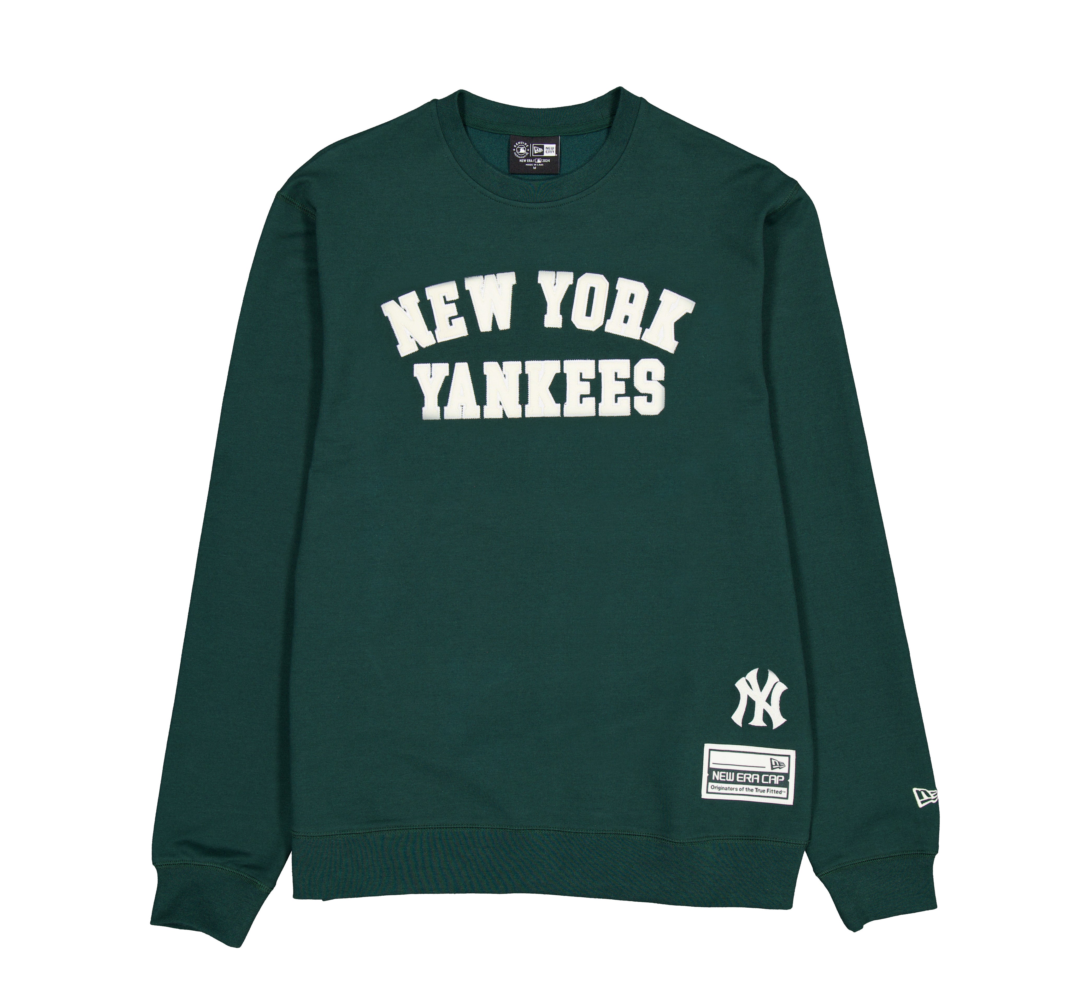 New Era - LOGO SELECT Crewneck - New York Yankees - Dark Green - Headz Up 