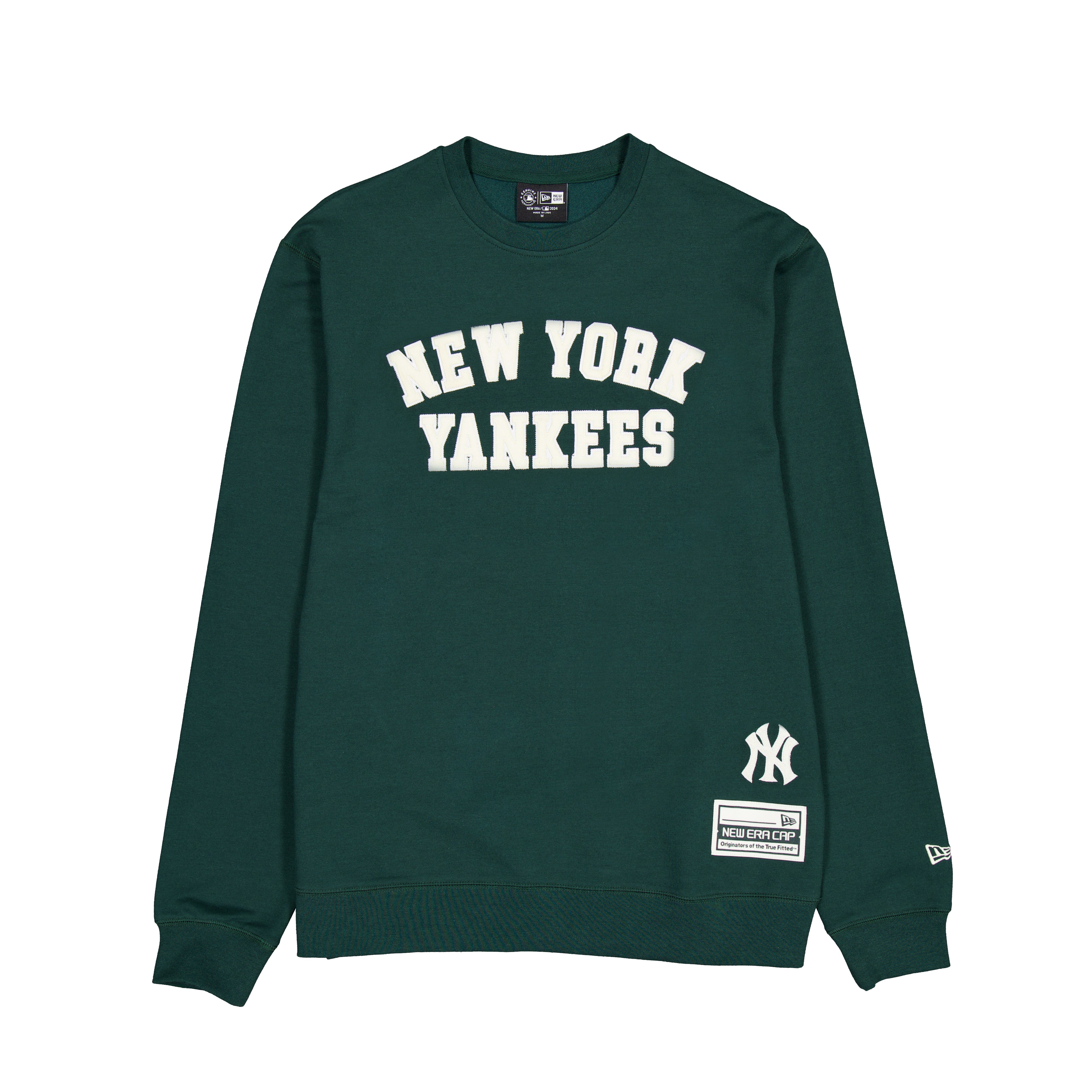 New Era - LOGO SELECT Crewneck - New York Yankees - Dark Green - Headz Up 