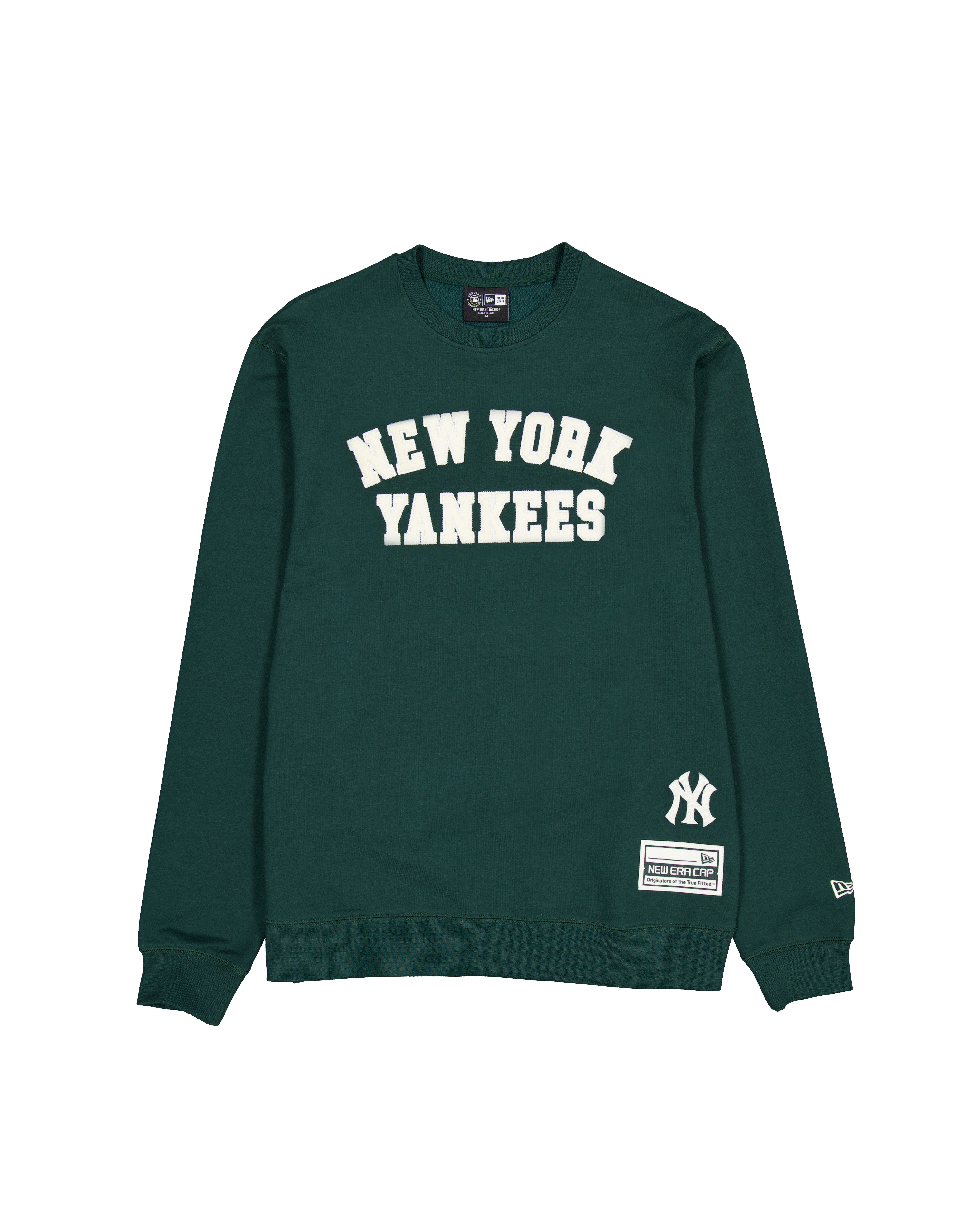 New Era - LOGO SELECT Crewneck - New York Yankees - Dark Green - Headz Up 