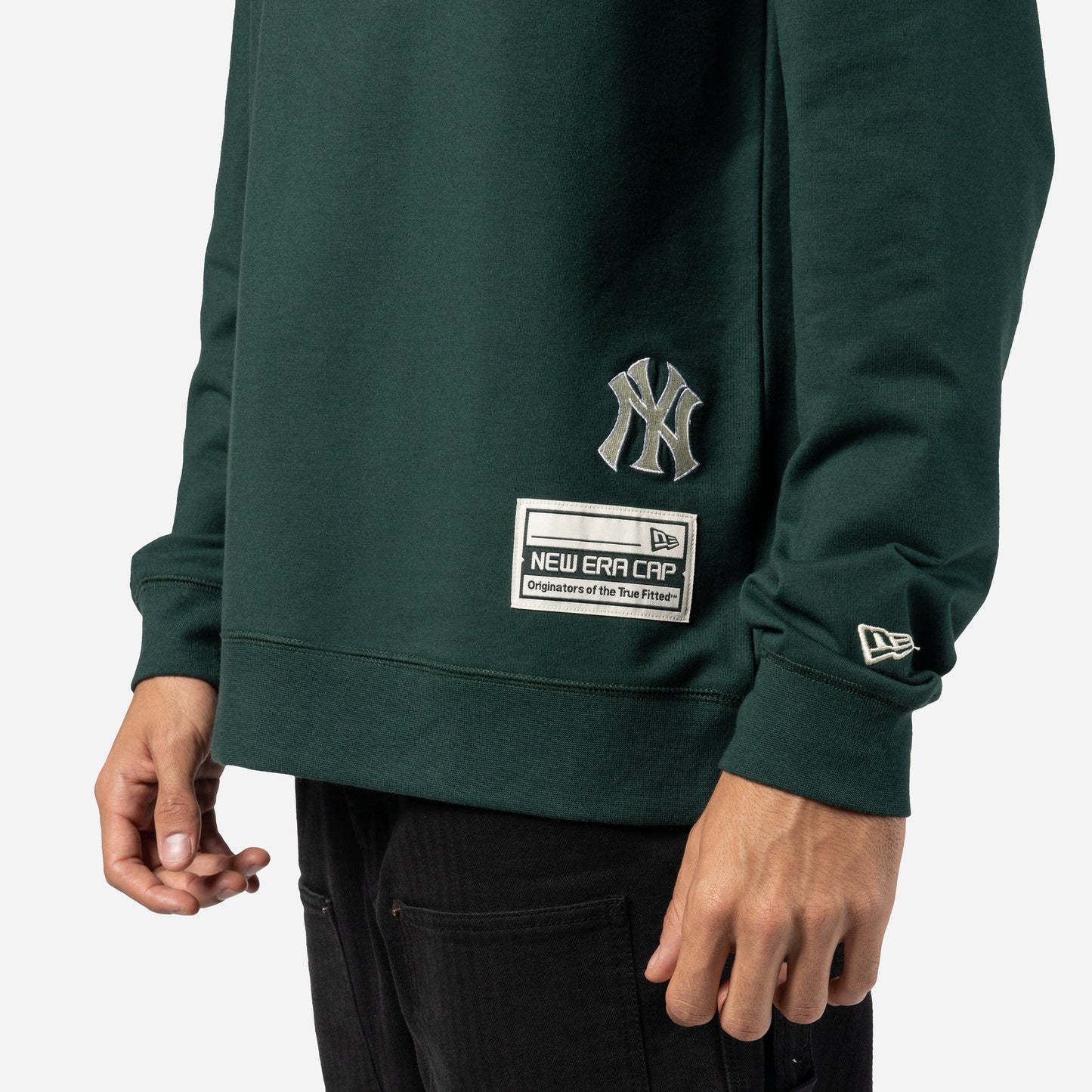 New Era - LOGO SELECT Crewneck - New York Yankees - Dark Green