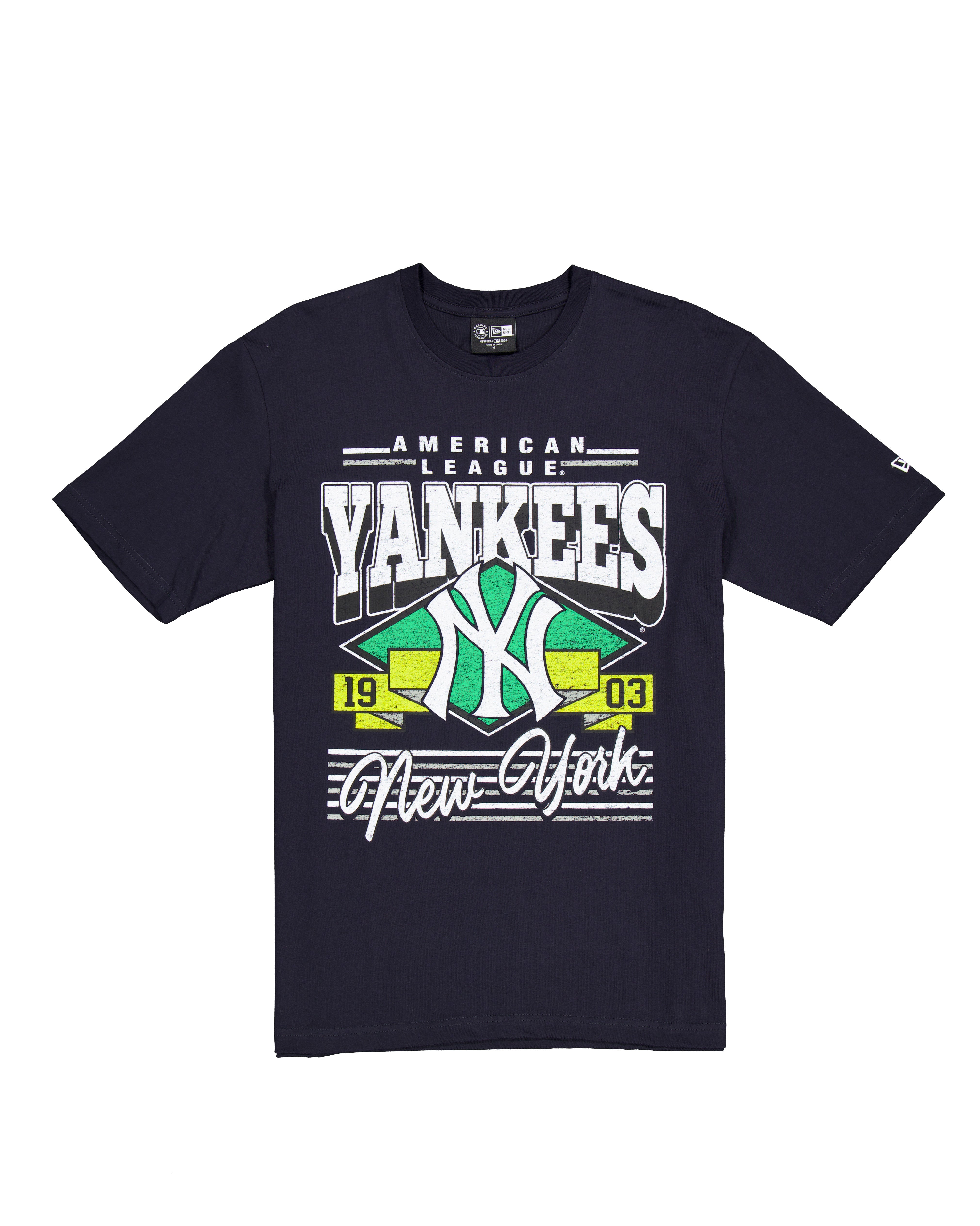 New Era - Sports Class Tee - New York Yankees - Navy - Headz Up 