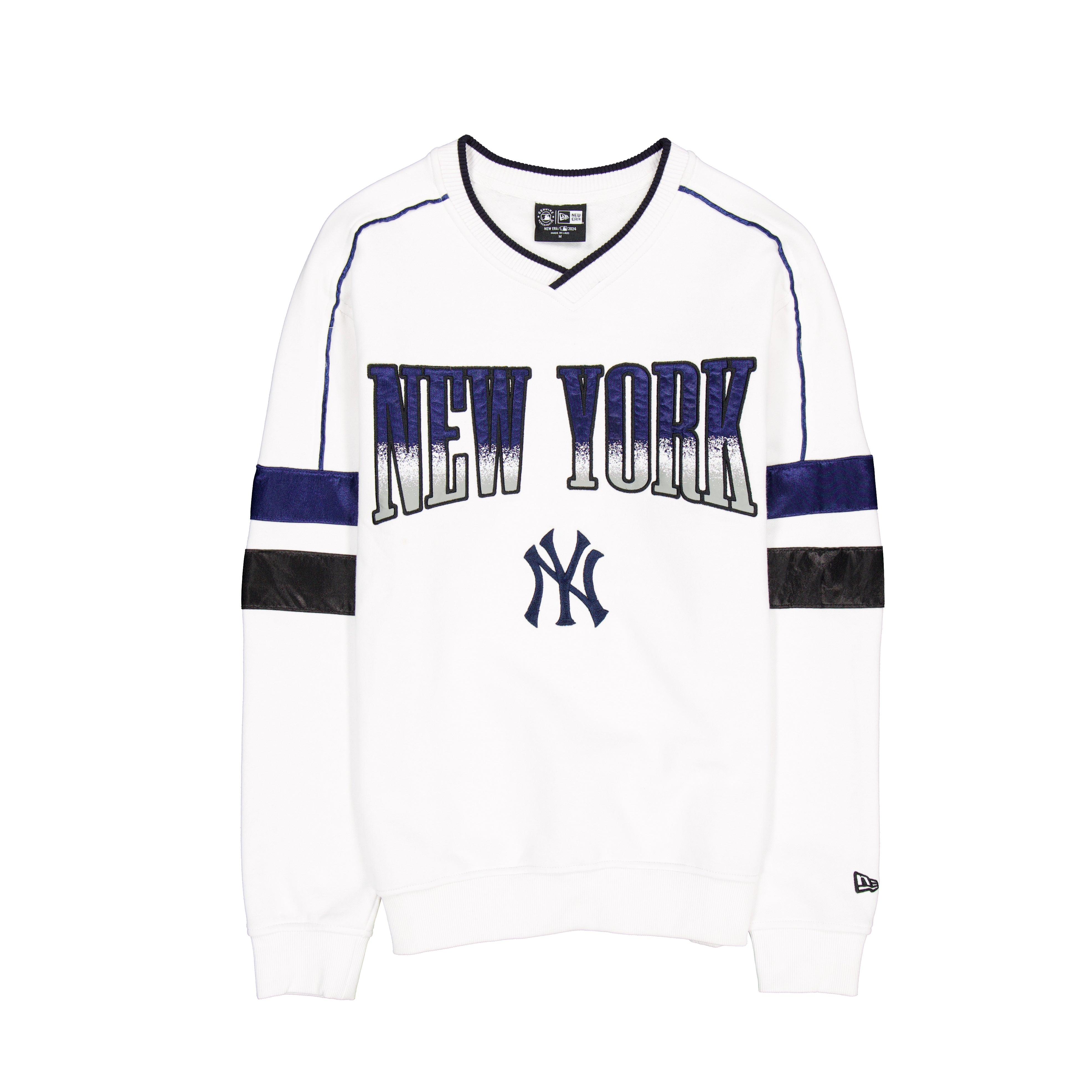 New Era - Sports Class Crewneck SELECT Crewneck - New York Yankees - White - Headz Up 