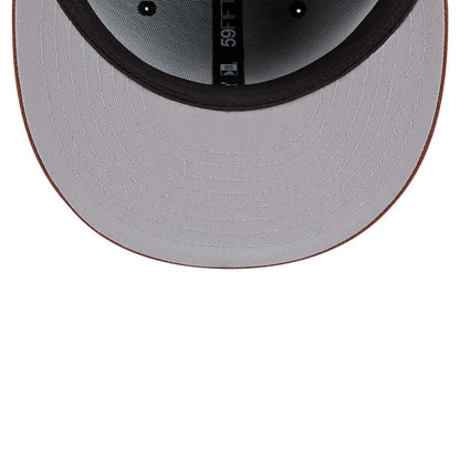 New Era - 59FIFTY - Atlanta Braves - Vintage Herringbone - Brown