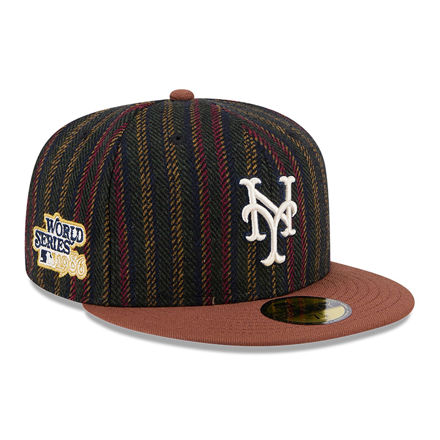 New Era - 59FIFTY - New York Mets - Vintage Herringbone - Brown