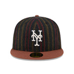 New Era - 59FIFTY - New York Mets - Vintage Herringbone - Brown - Headz Up 
