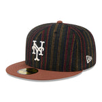 New Era - 59FIFTY - New York Mets - Vintage Herringbone - Brown - Headz Up 