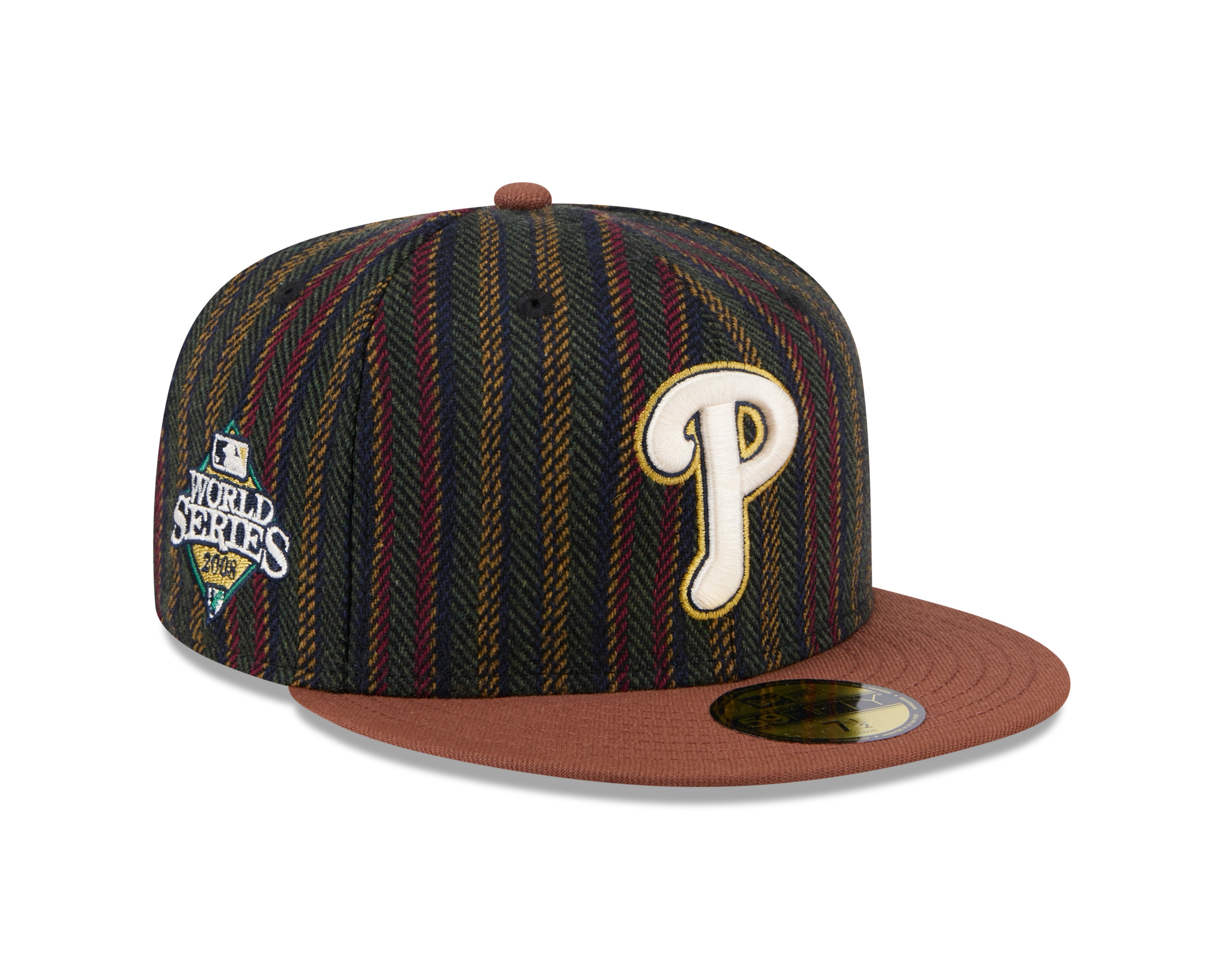 New Era - 59FIFTY - Philadelphia Phillies - Vintage Herringbone - Brown - Headz Up 