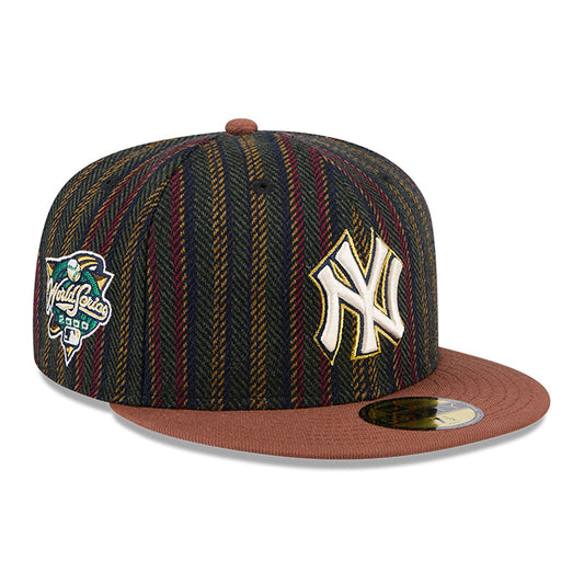 New Era - 59FIFTY - New York Yankees - Vintage Herringbone - Brown