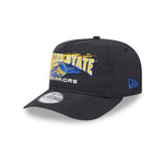 New Era - Golden State Warriors- Throwback Brush - Golfer - Black - Headz Up 