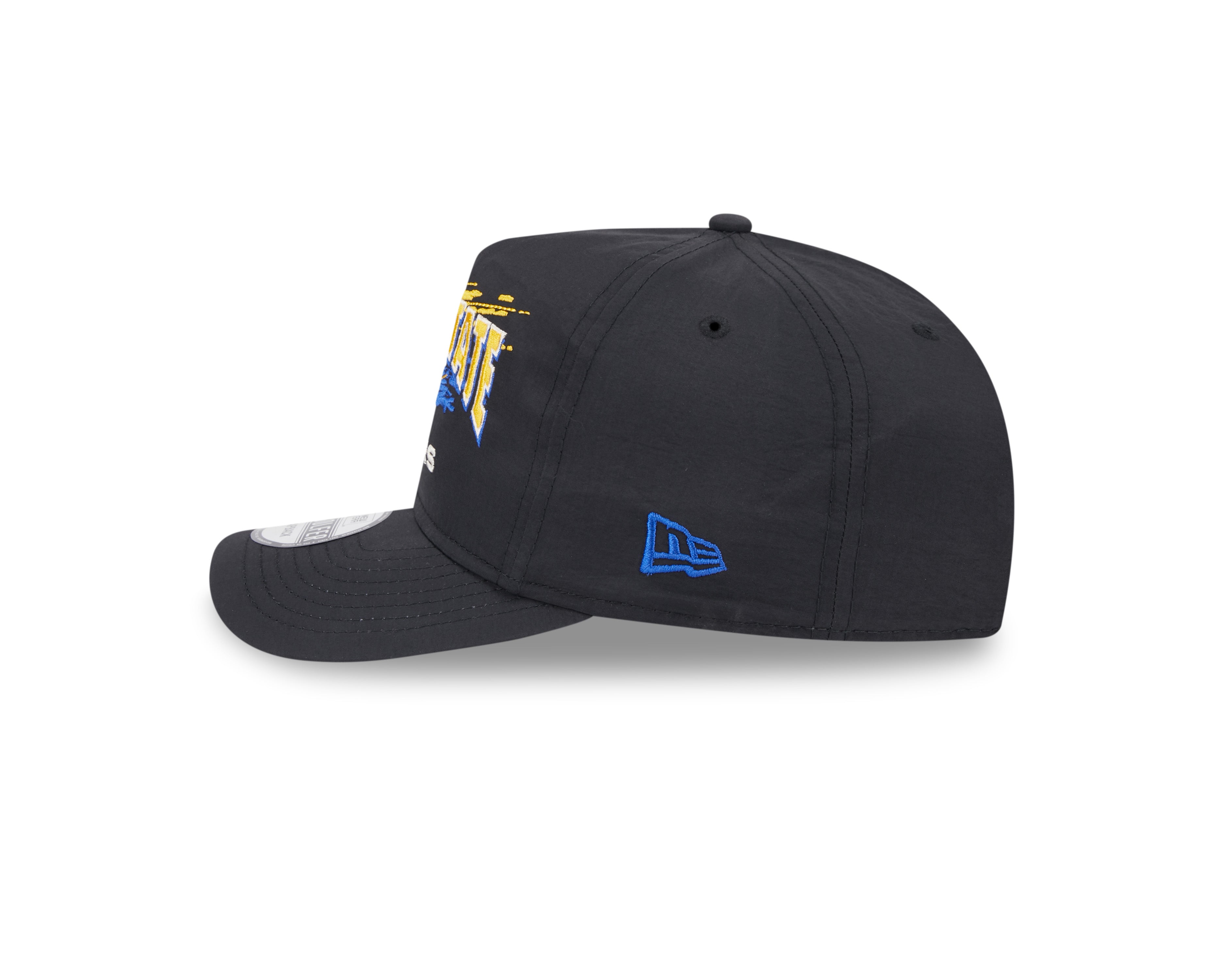 New Era - Golden State Warriors- Throwback Brush - Golfer - Black - Headz Up 