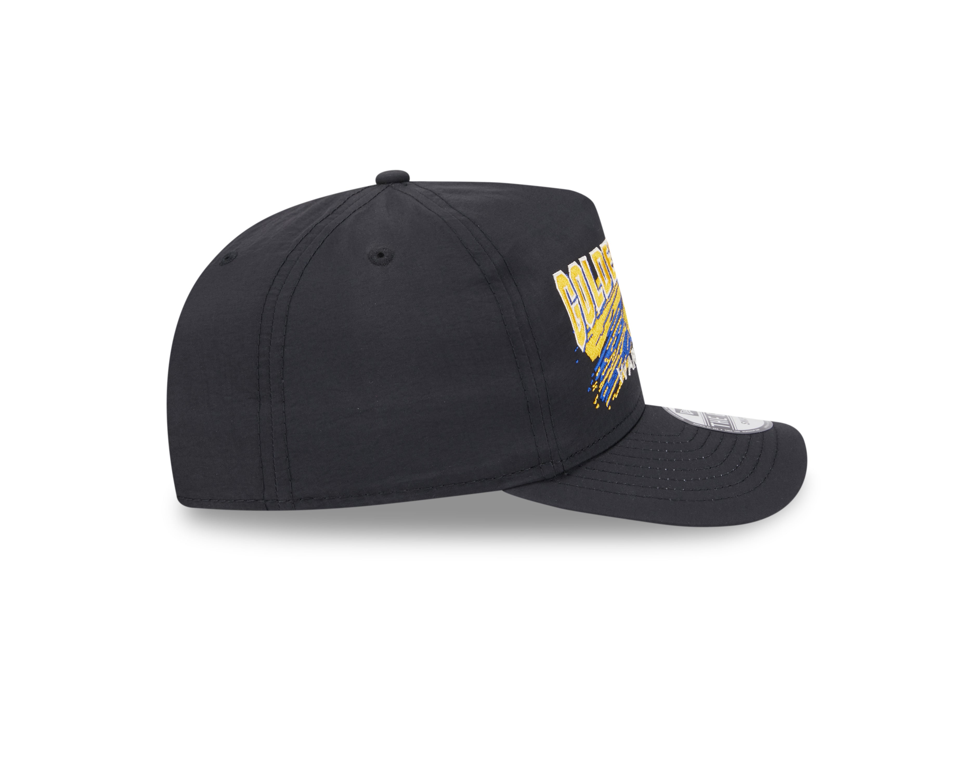 New Era - Golden State Warriors- Throwback Brush - Golfer - Black - Headz Up 