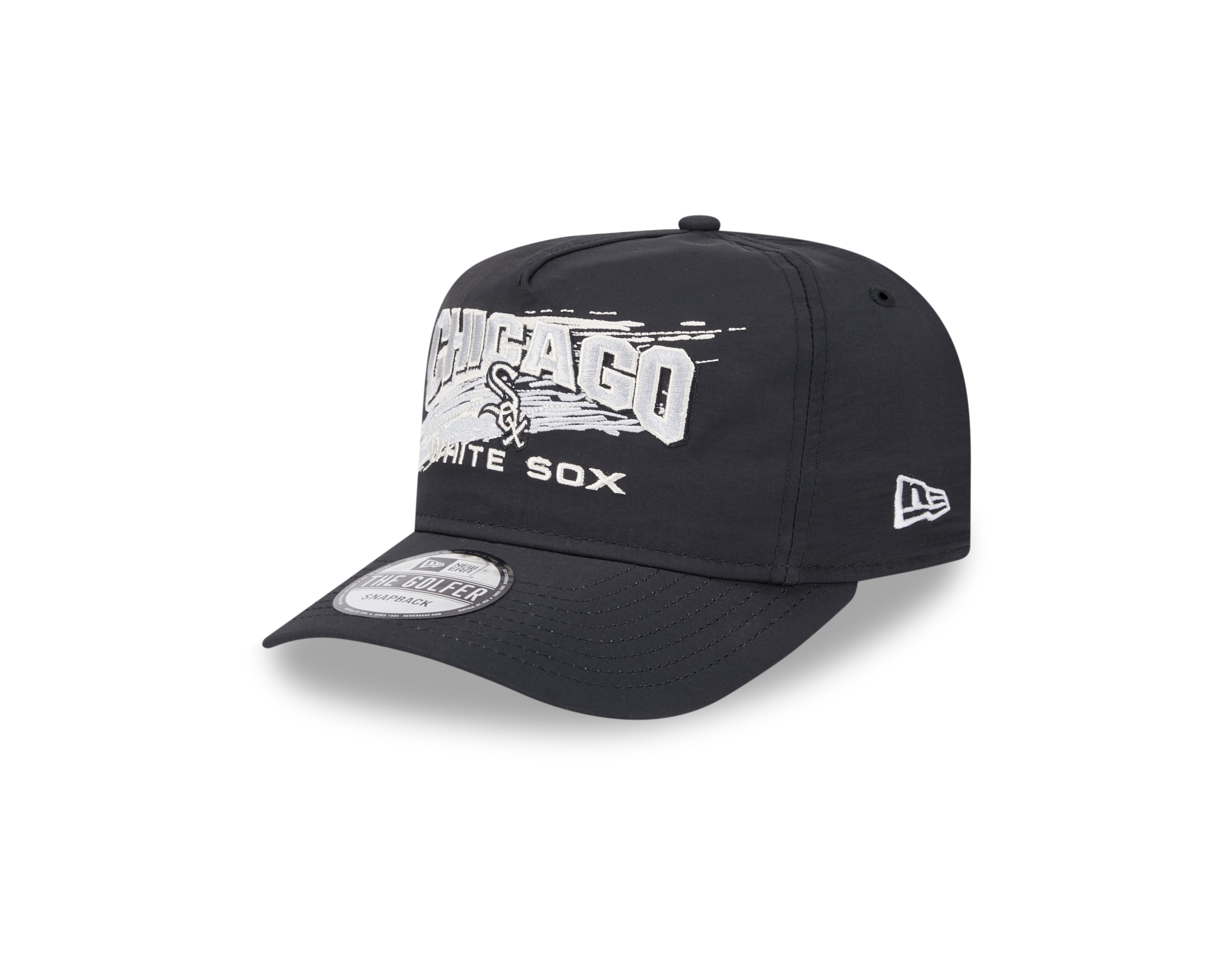 New Era - Chicago White Sox- Throwback Brush - Golfer - Black - Headz Up 