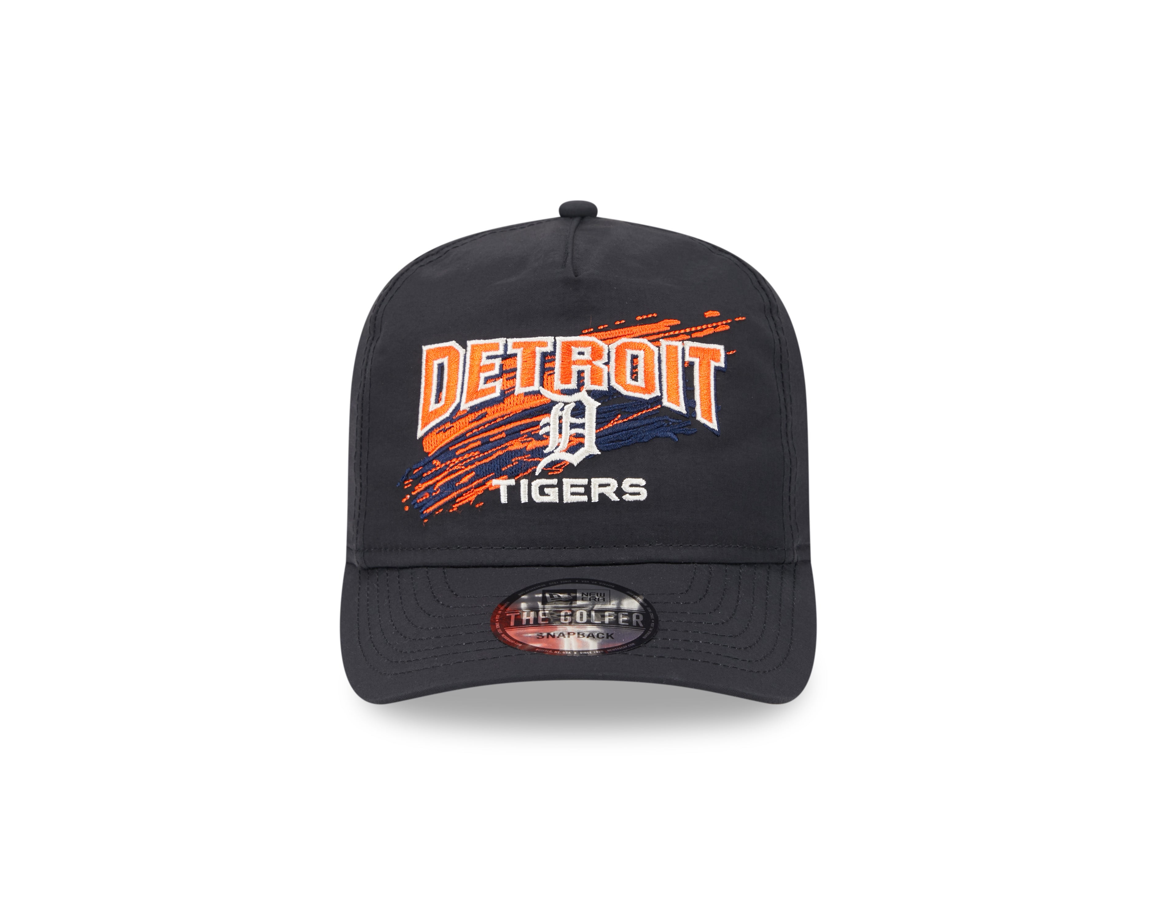 New Era - Detroit Tigers- Throwback Brush - Golfer - Black - Headz Up 