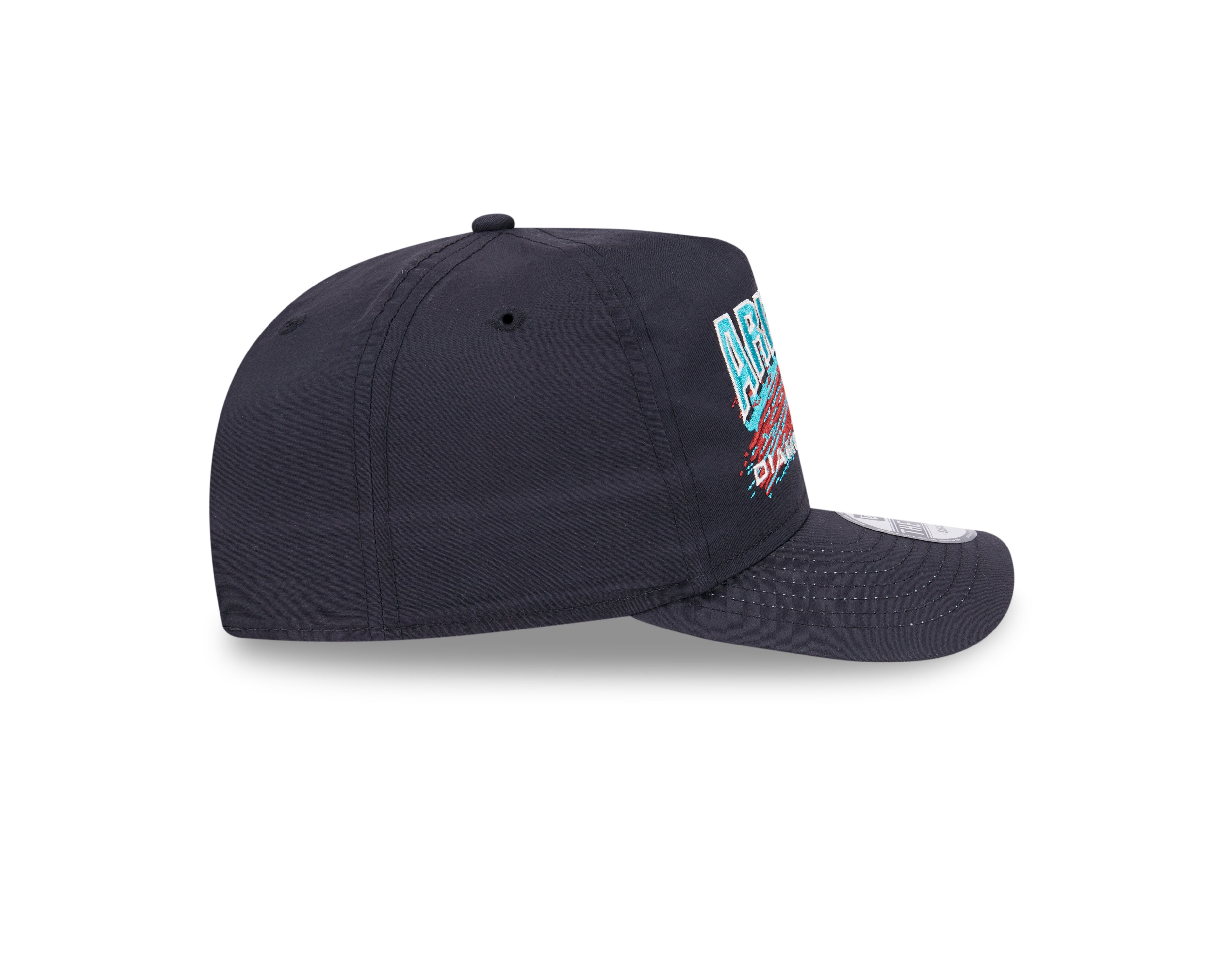 New Era - Arizona Diamondbacks - Throwback Brush - Golfer - Black - Headz Up 