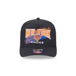 New Era - New York Knicks - Throwback Brush - Golfer - Black - Headz Up 