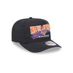New Era - New York Knicks - Throwback Brush - Golfer - Black - Headz Up 