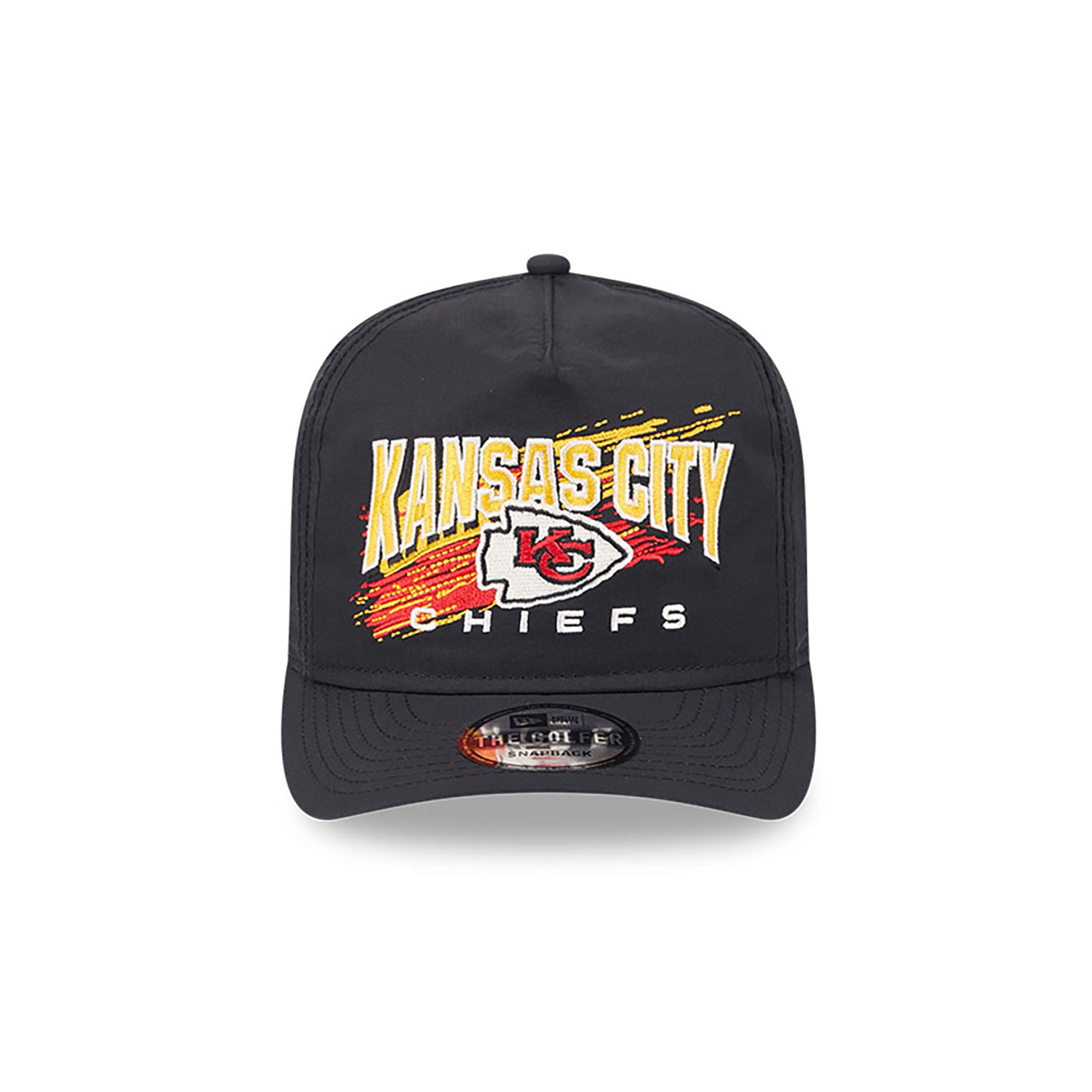 New Era - Kansas City Chiefs - Throwback Brush - Golfer - Black - Headz Up 