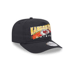 New Era - Kansas City Chiefs - Throwback Brush - Golfer - Black - Headz Up 