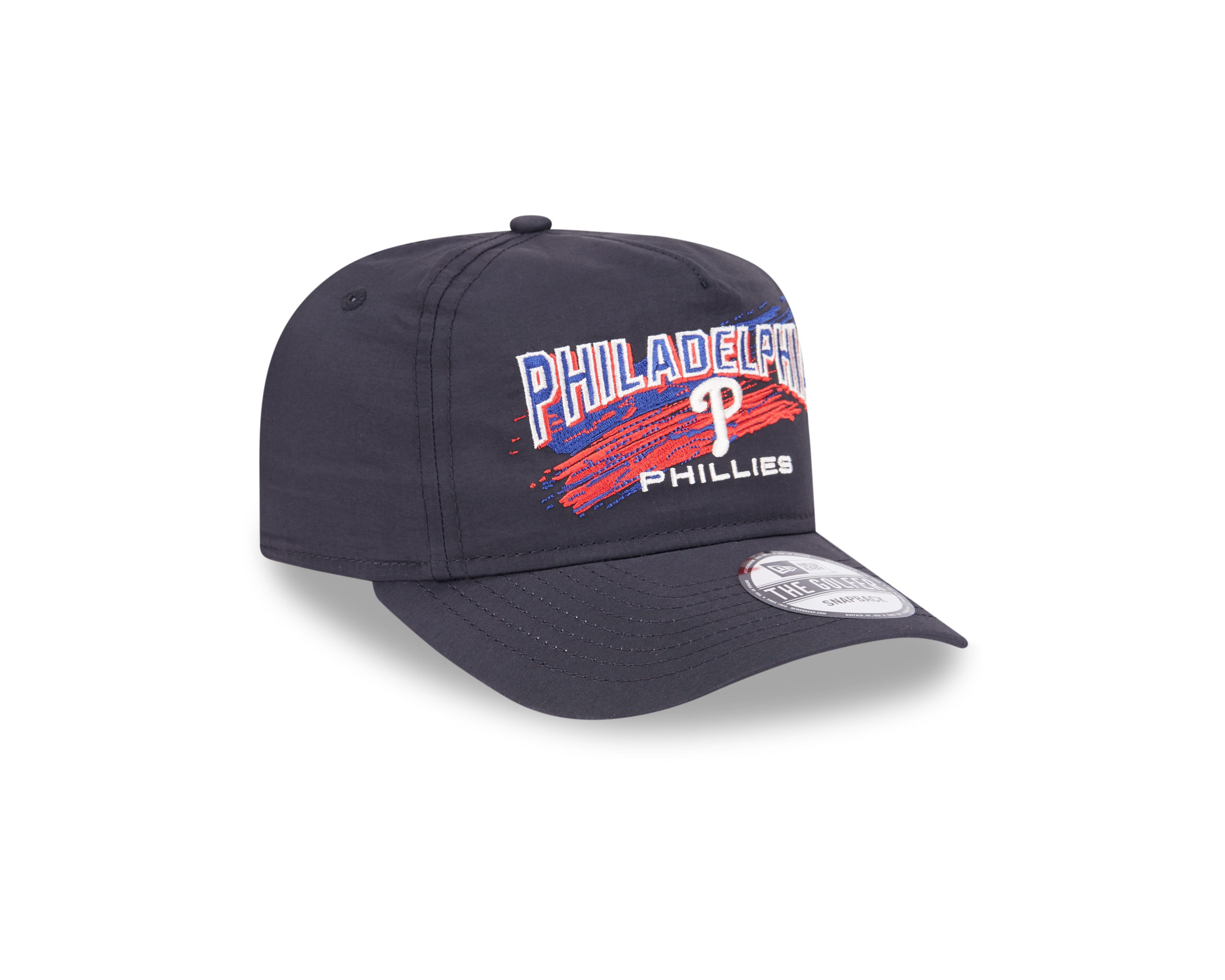 New Era - Philadelphia Phillies - Throwback Brush - Golfer - Black - Headz Up 