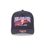 New Era - Philadelphia Phillies - Throwback Brush - Golfer - Black - Headz Up 