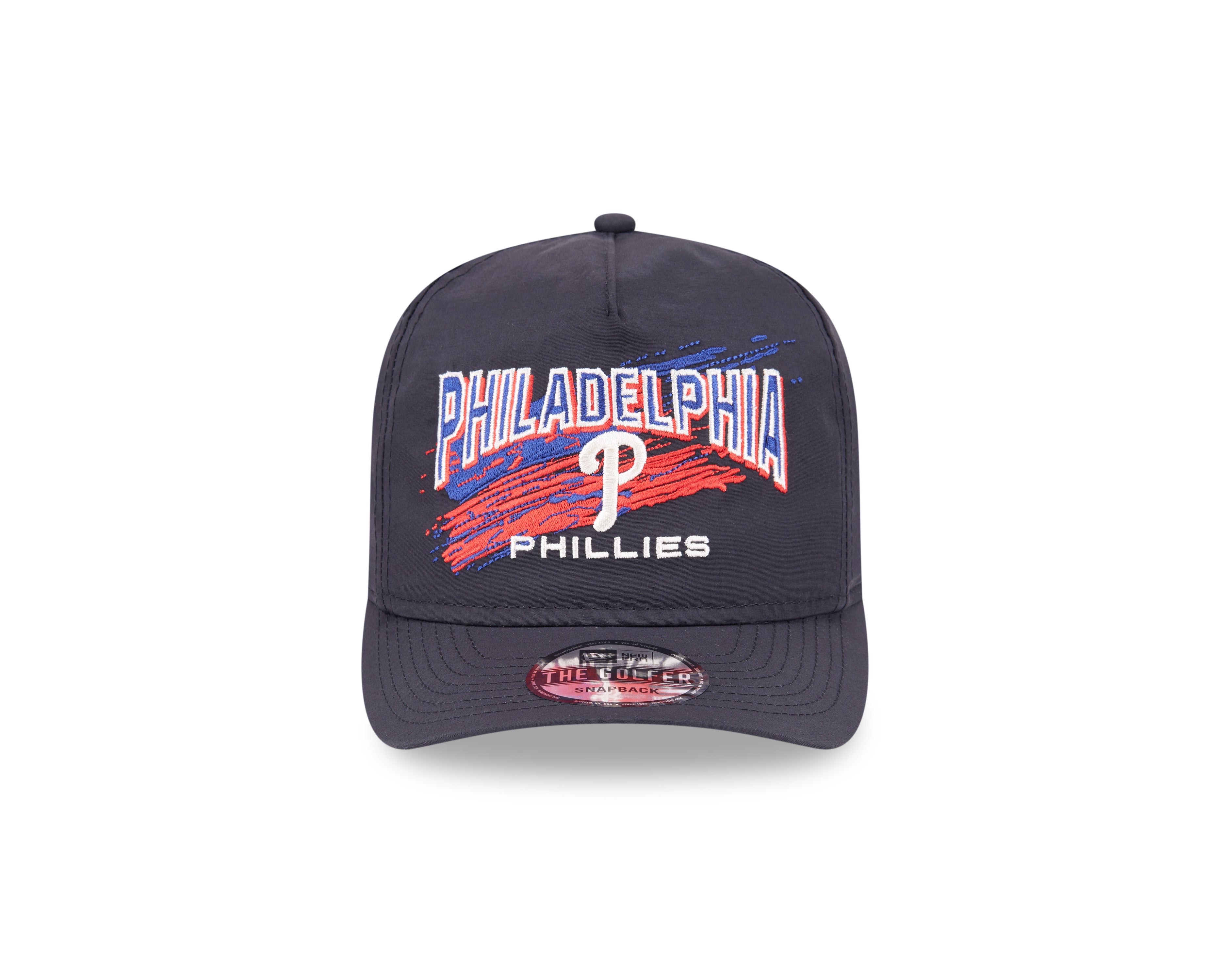 New Era - Philadelphia Phillies - Throwback Brush - Golfer - Black - Headz Up 