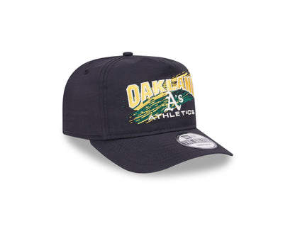 New Era - Oakland Athletics - Throwback Brush - Golfer - Black