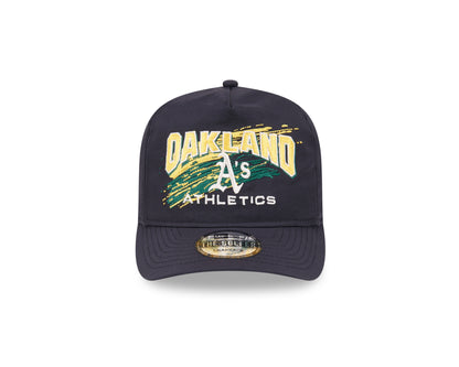 New Era - Oakland Athletics - Throwback Brush - Golfer - Black