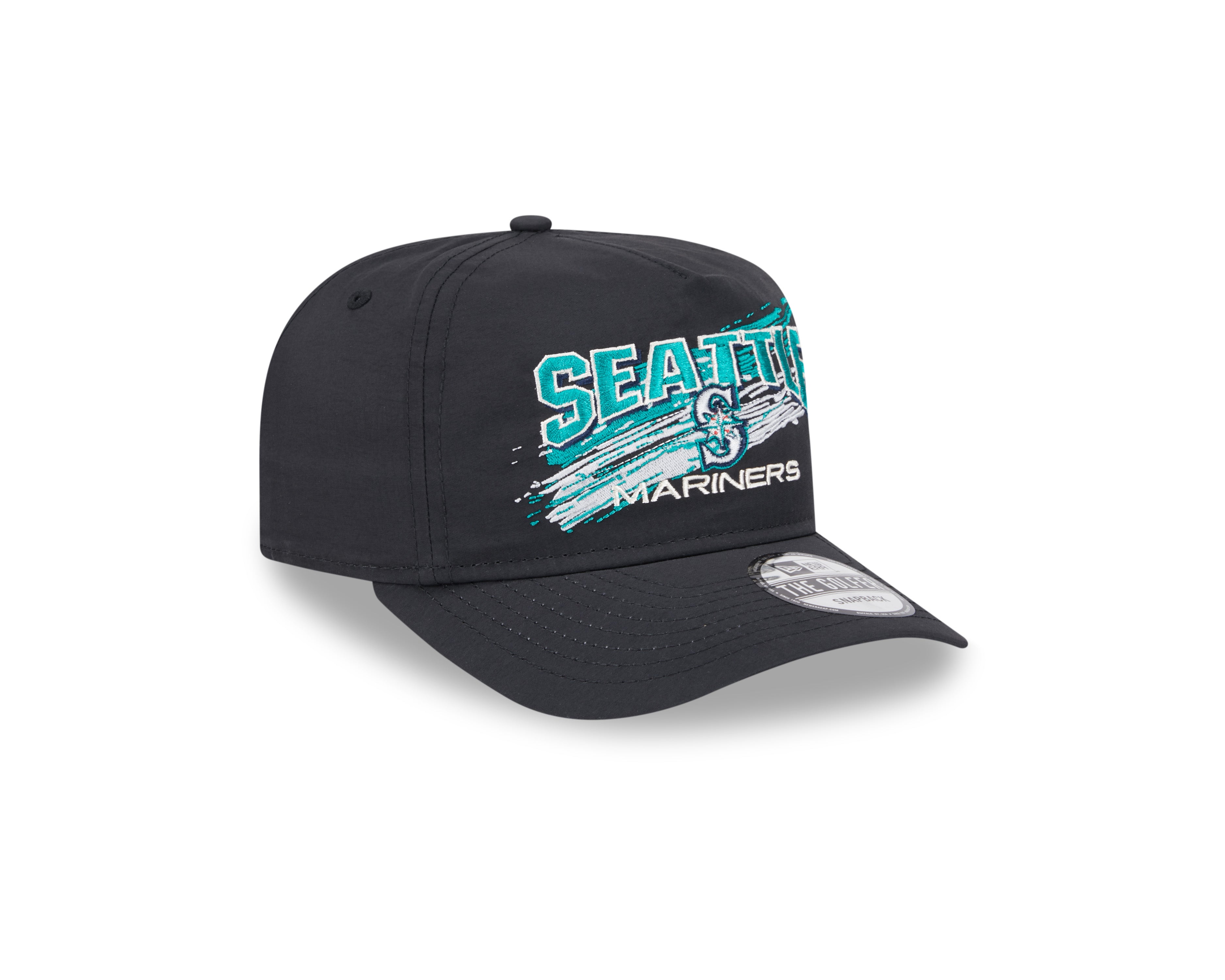 New Era - Seattle Mariners - Throwback Brush - Golfer - Black - Headz Up 