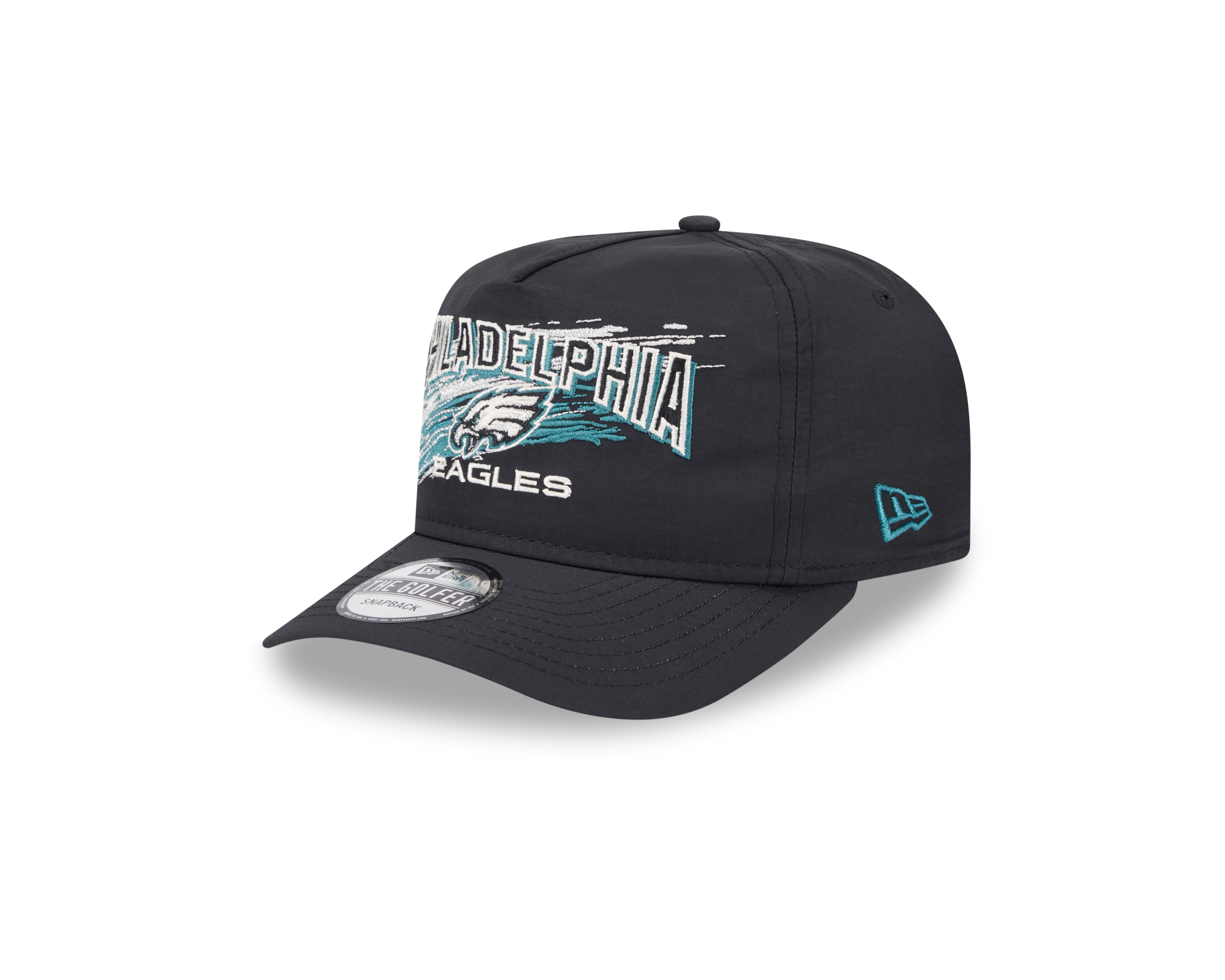 New Era - Philadelphia Eagles - Throwback Brush - Golfer - Black - Headz Up 