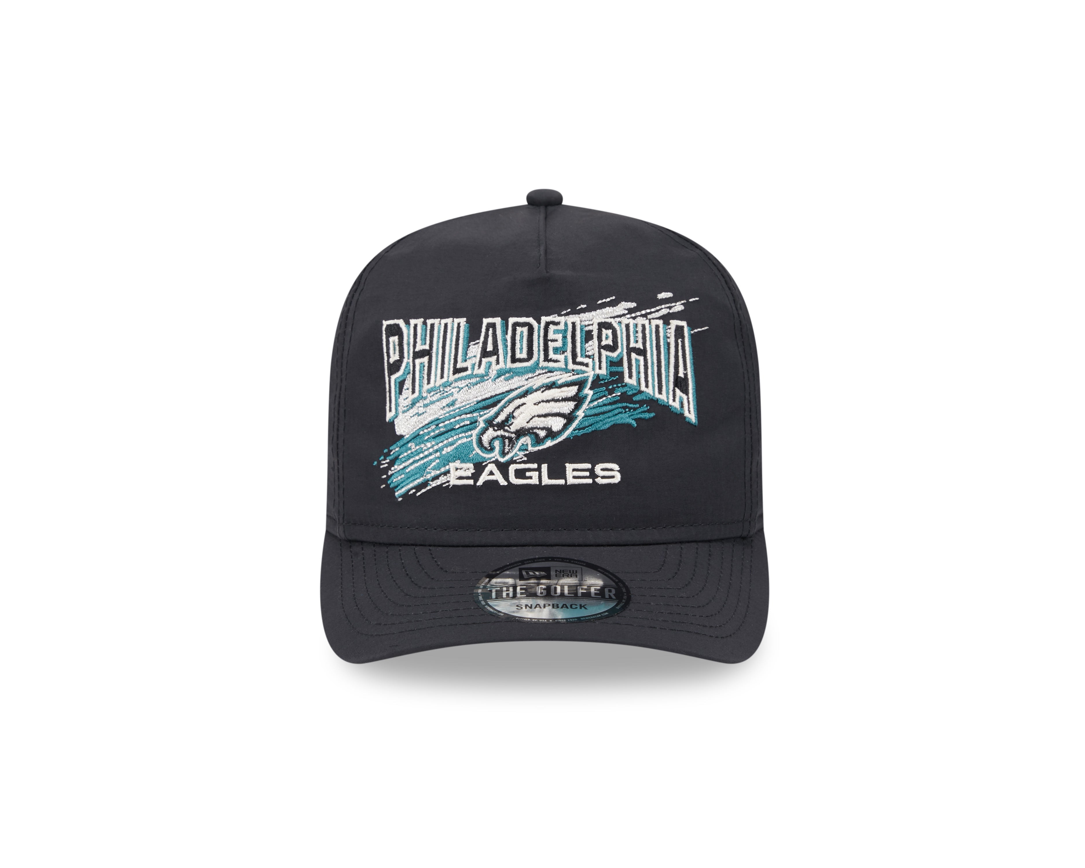 New Era - Philadelphia Eagles - Throwback Brush - Golfer - Black - Headz Up 