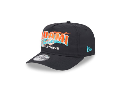 New Era - Miami Dolphins - Throwback Brush - Golfer - Black