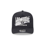 New Era - Las Vegas Raiders - Throwback Brush - Golfer - Black - Headz Up 