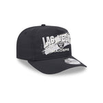 New Era - Las Vegas Raiders - Throwback Brush - Golfer - Black - Headz Up 