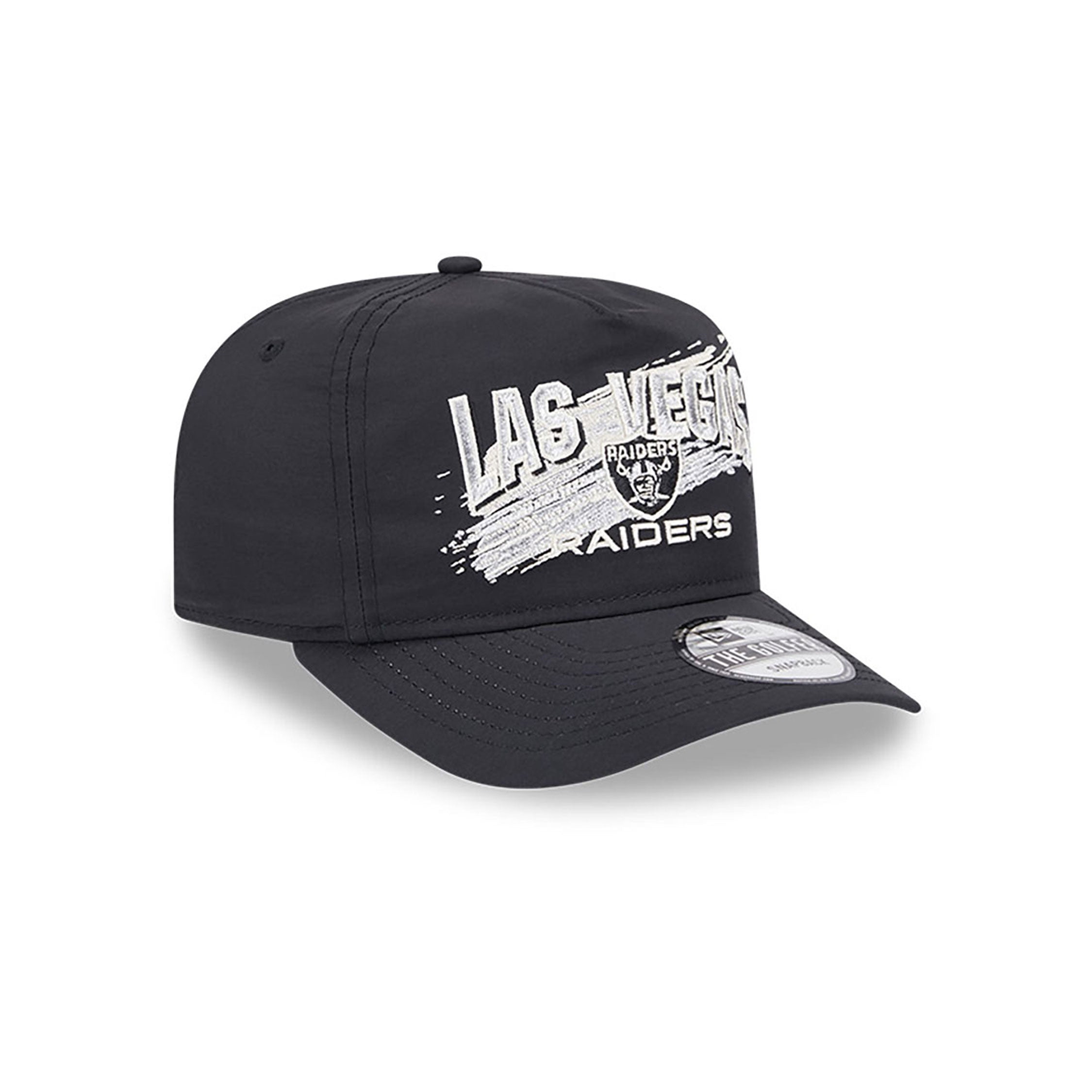 New Era - Las Vegas Raiders - Throwback Brush - Golfer - Black - Headz Up 
