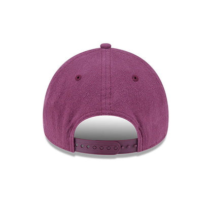 New Era - 9FORTY A-Frame Cap - MOLESKIN Crown - New York Mets - Maroon