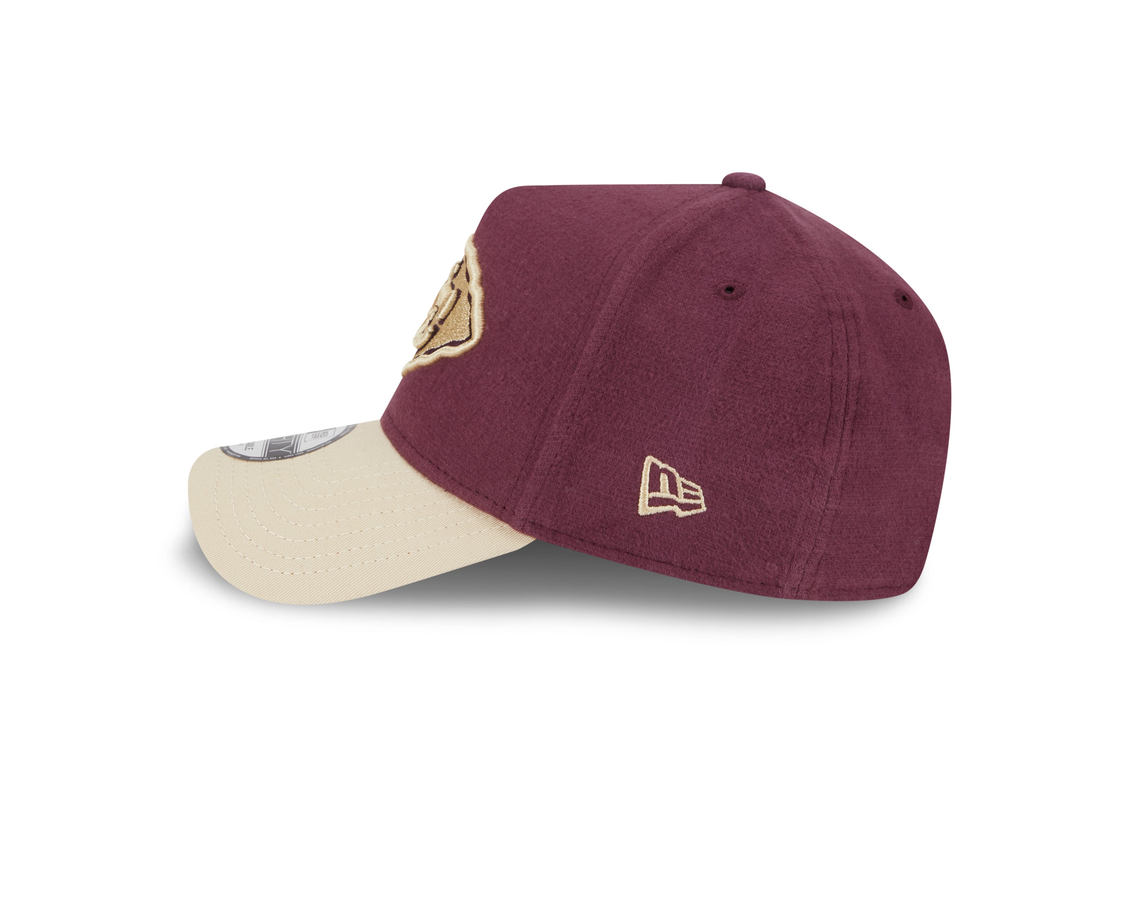 New Era - 9FORTY A-Frame Cap - MOLESKIN Crown - Kansas City Chiefs - Maroon - Headz Up 