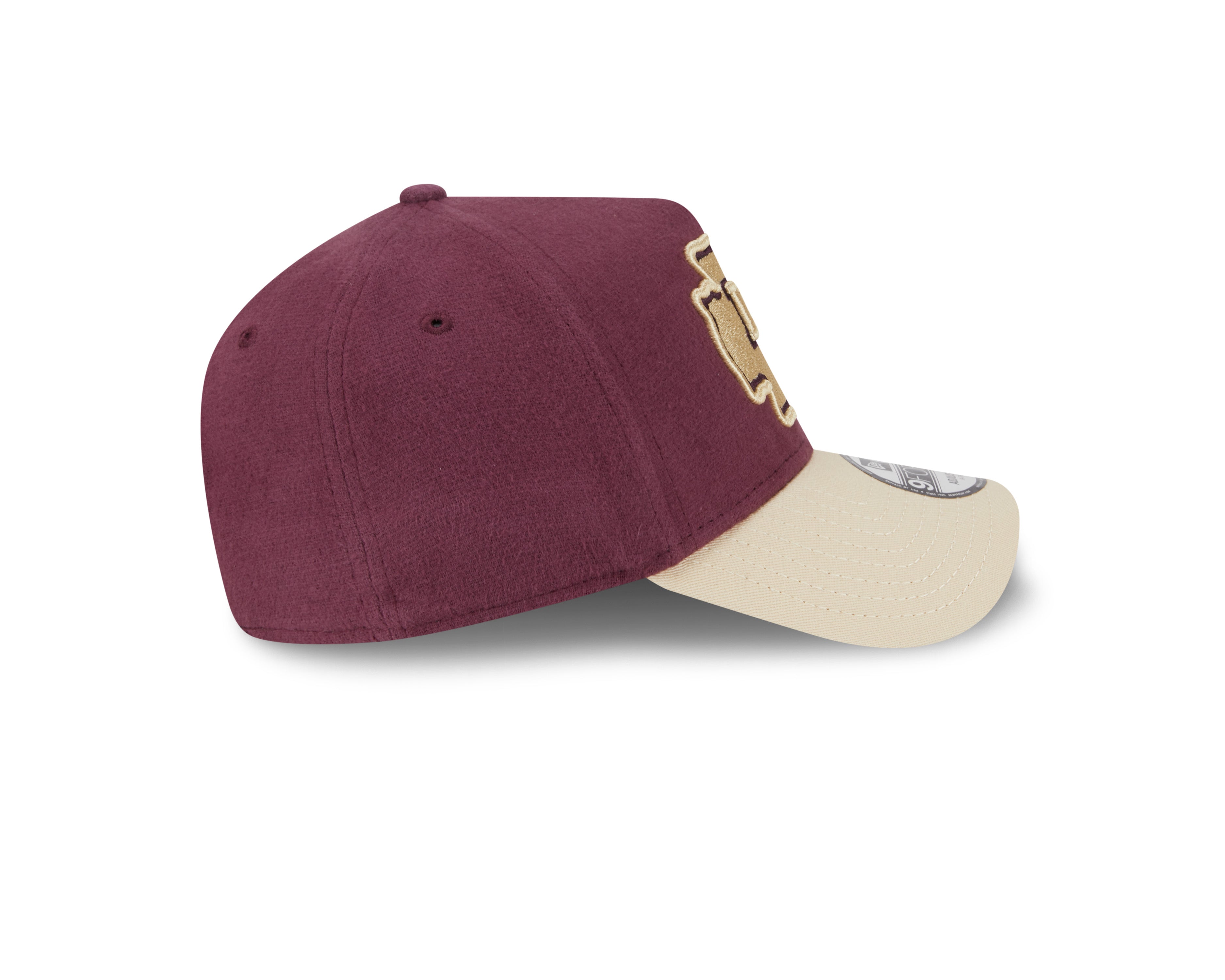New Era - 9FORTY A-Frame Cap - MOLESKIN Crown - Kansas City Chiefs - Maroon - Headz Up 