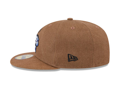 New Era - 59FIFTY - Oakland Athletics - Logo Scribble - Brown