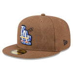 New Era - 59FIFTY - Los Angeles Dodgers - Logo Scribble - Brown - Headz Up 