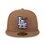 New Era - 59FIFTY - Los Angeles Dodgers - Logo Scribble - Brown - Headz Up 