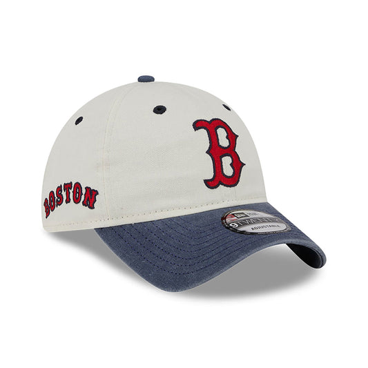 New Era - 9TWENTY - Boston Red Sox - Classic Sidescript - White/Blue