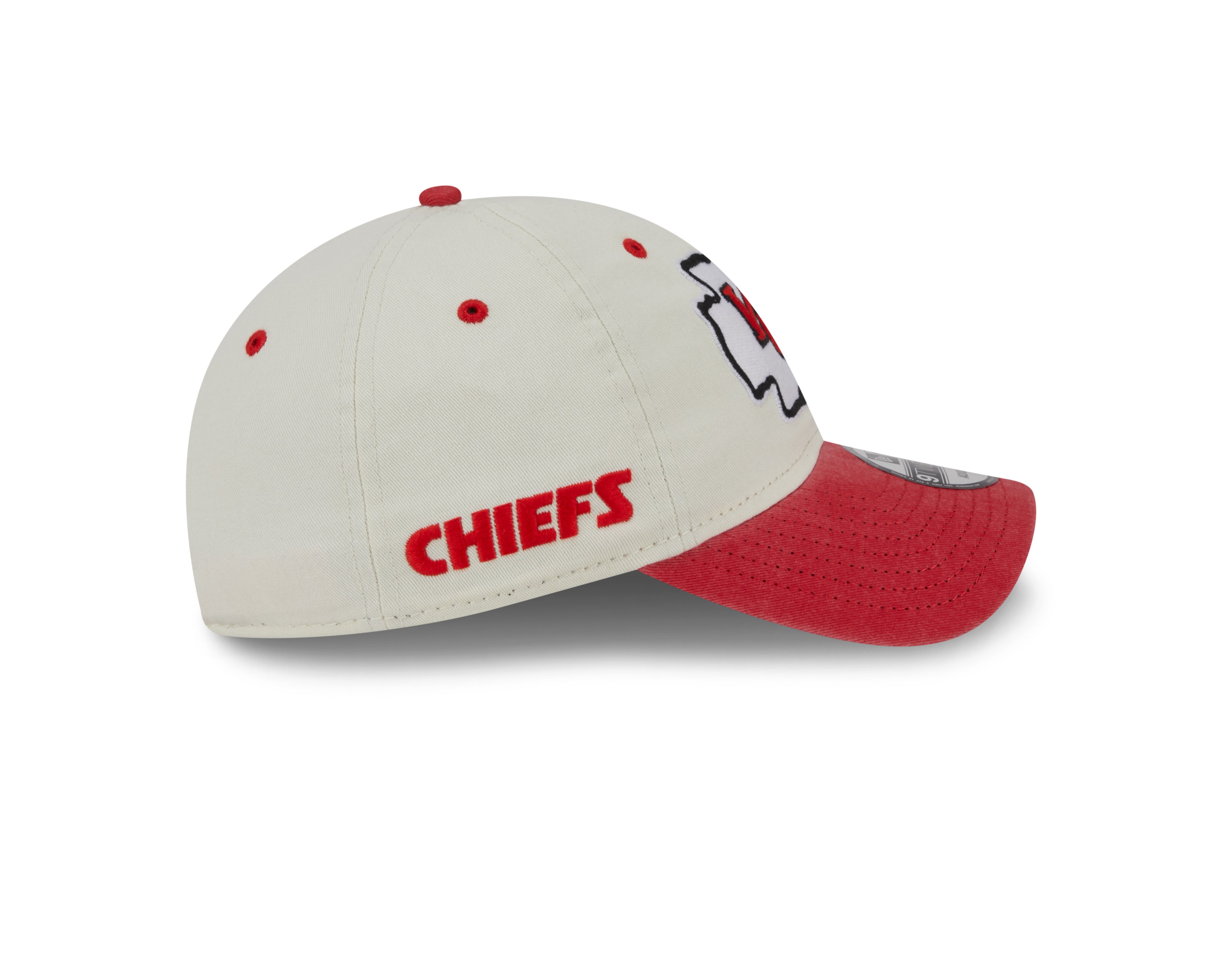 New Era - 9TWENTY - Kansas City Chiefs - Classic Sidescript - White/Red - Headz Up 
