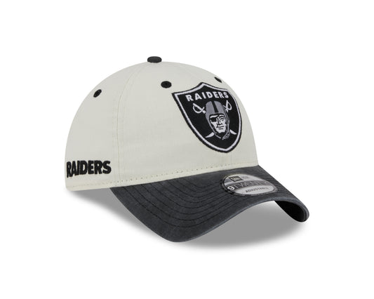 New Era - 9TWENTY - Las Vegas Raiders - Classic Sidescript - White/Black